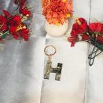 Resin Alphabet Keychain A to Z & Numbers 1 to 10